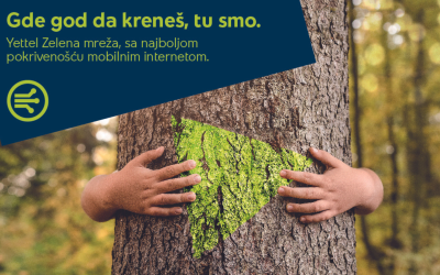 Yettel mreža – zelena, sigurna i sa najboljom pokrivenošću mobilnim internetom