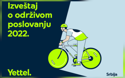 Yettel objavio Izveštaj o održivom poslovanju za 2022. godinu!