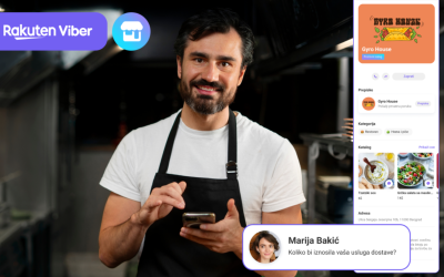 Rakuten Viber predstavlja Poslovne naloge za male firme