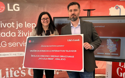 LG servisni karavan obišao Srbiju uz poruku „Život je lep kada  živimo pametno“
