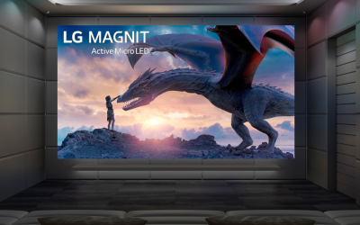 LG predstavlja novu eru luksuznog bioskopa u vašem domu uz LG  MAGNIT Active Micro LED