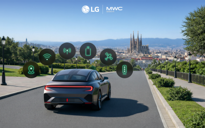 LG Electronics predstavlja napredne sisteme povezivanja u  vozilima na MWC Barcelona 2026