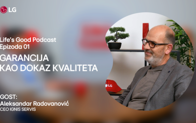 LG Srbija pokrenuo „Life’s Good“ podkast: Saveti za pametnije  korišćenje kućnih uređaja