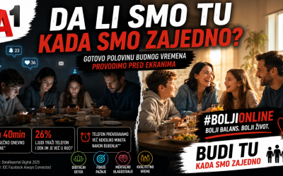 A1 Srbija pokreće #BoljiOnline i otvara temu digitalnog balansa