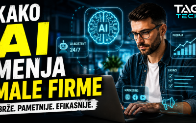 Kako AI menja male firme — automatizacija, marketing i produktivnost