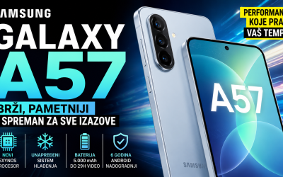 Samsung Galaxy A57 – Performanse koje prate vaš tempo