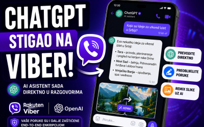 ChatGPT stigao na Viber: Veštačka inteligencija sada dostupna direktno u razgovorima