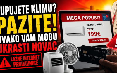 Lažne internet prodavnice koriste letnje vrućine: Kupci klima-uređaja i ventilatora na meti prevaranata