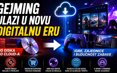 Gejming industrija prelazi na digitalne modele i jača online ekosistem